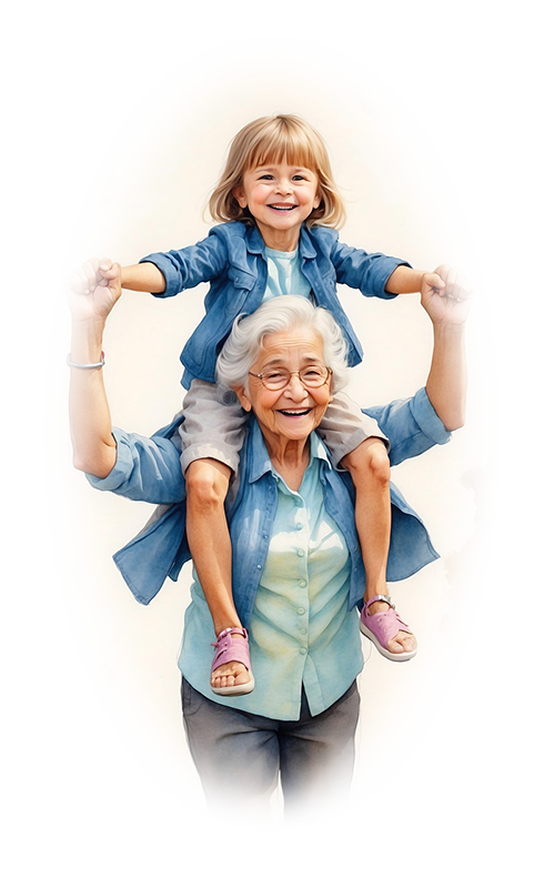 grandchild grandmother